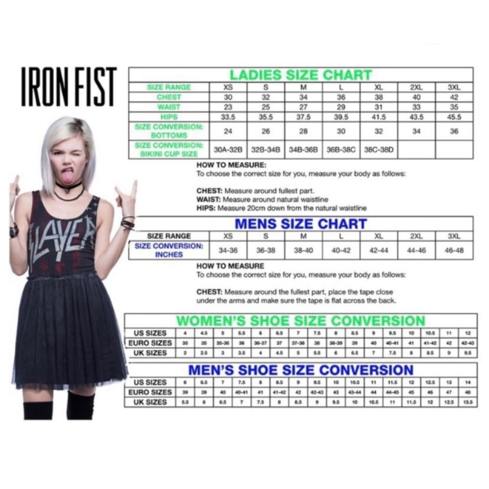 IRON FIST | NWT Skullz Club Mini Dress Size M - Picture 4 of 4